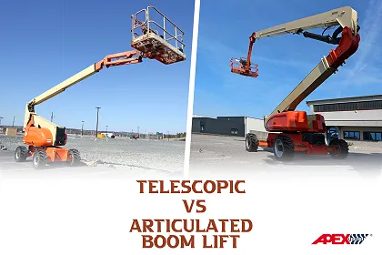 Telescopic vs Articulated Boom Lifts: Choosing The Right Equipment